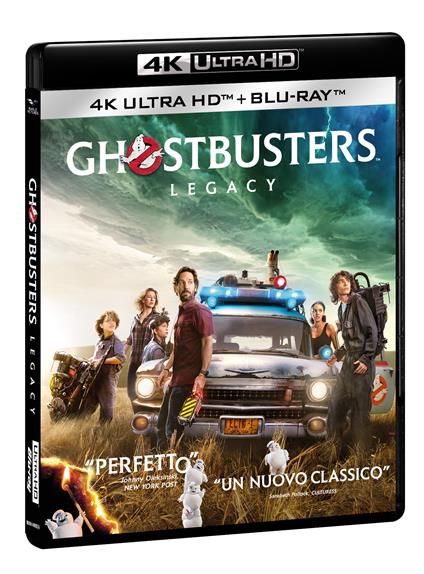 Ghostbusters: Legacy (Blu-ray +  Blu-ray Ultra HD 4K) di Jason Reitman - Blu-ray + Blu-ray Ultra HD 4K