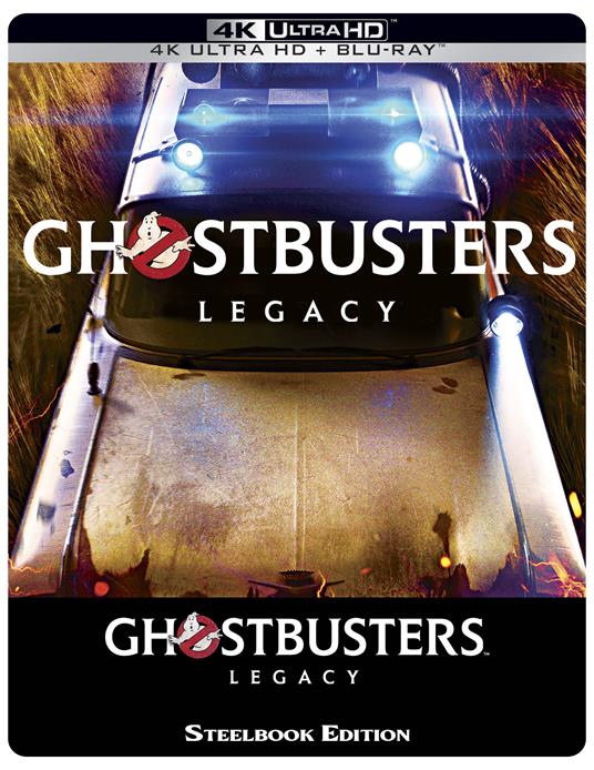 Ghostbusters: Legacy. Steelbook (Blu-ray +  Blu-ray Ultra HD 4K) di Jason Reitman - Blu-ray + Blu-ray Ultra HD 4K