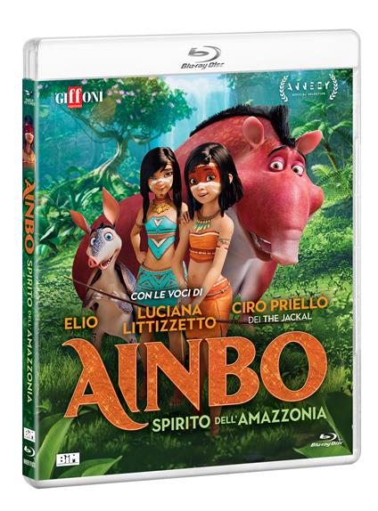 Ainbo. Spirito dell'Amazzonia (Blu-ray) di Richard Claus,Jose Zelada - Blu-ray