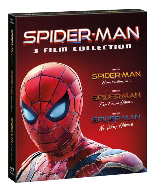 Spider-Man Home Collection 1-3 (Blu-ray Slipcase + Card) di Sam Raimi