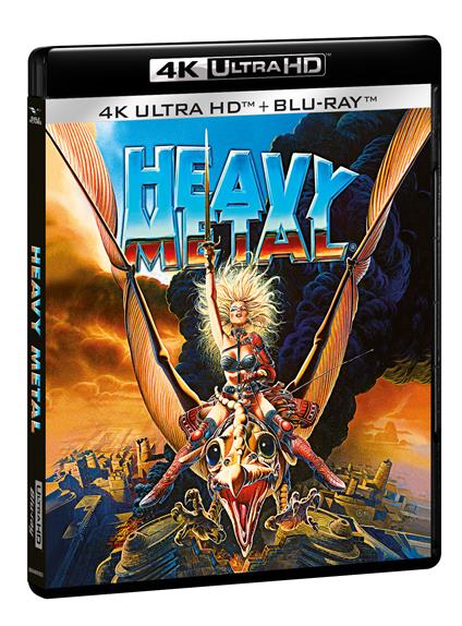 Heavy Metal (Blu-ray + Blu-ray Ultra HD 4K) di Gerald Potterton,John Bruno,John Halas - Blu-ray + Blu-ray Ultra HD 4K
