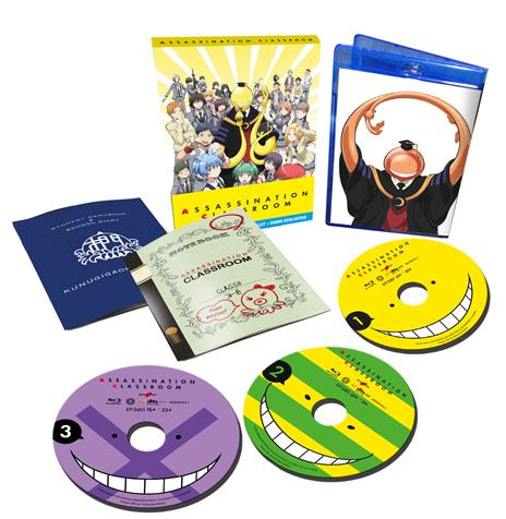 Assassination Classroom. Stagione 1. Serie TV ita (3 Blu-ray) di Seiji Kishi - Blu-ray - 2