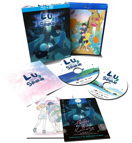 Lu e la città delle sirene (DVD + Blu-ray + booklet da 16pp e 2 cartoline) di Masaaki Yuasa - DVD + Blu-ray - 2