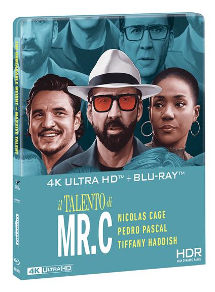 Il talento di Mr. C. Steelbook (Blu-ray + Blu-ray Ultra HD 4K) di Tom Gormican - Blu-ray + Blu-ray Ultra HD 4K