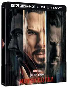 Film Doctor Strange. Nel multiverso della follia. Steelbook (Blu-ray + Blu-ray Ultra HD 4K) Sam Raimi