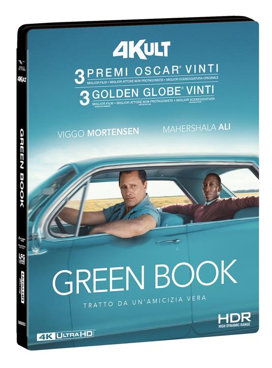 Green Book (Blu-ray + Blu-ray Ultra HD 4K) di Peter Farrelly - Blu-ray + Blu-ray Ultra HD 4K