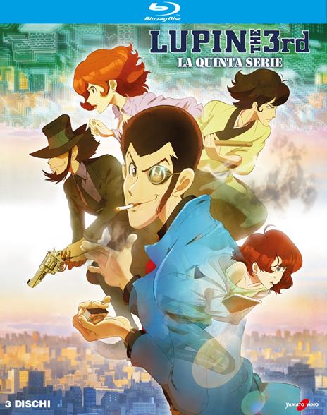 Lupin III. La quinta serie (3 Blu-ray + booklet con materiale inedito) di Monkey Punch - Blu-ray - 2