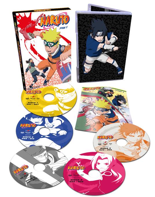 Naruto. Parte 1 (5 DVD + booklet da 24pp) di Masashi Kishimoto - DVD - 3