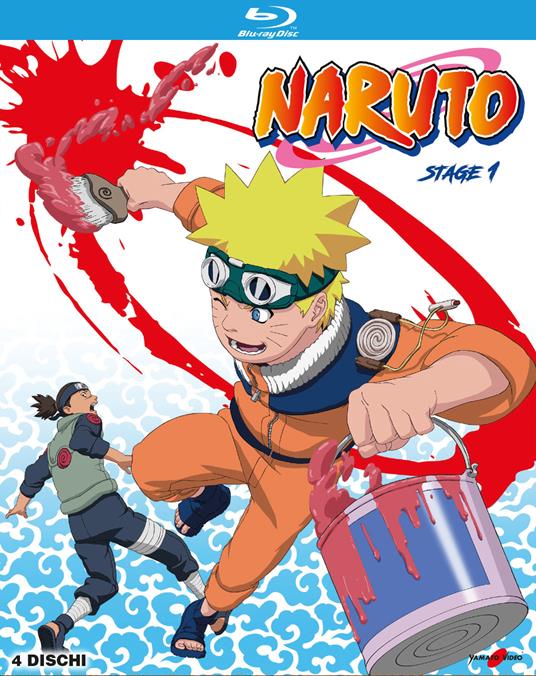 Naruto. Parte 1 (4 Blu-ray + booklet da 24pp) di Masashi Kishimoto - Blu-ray - 2