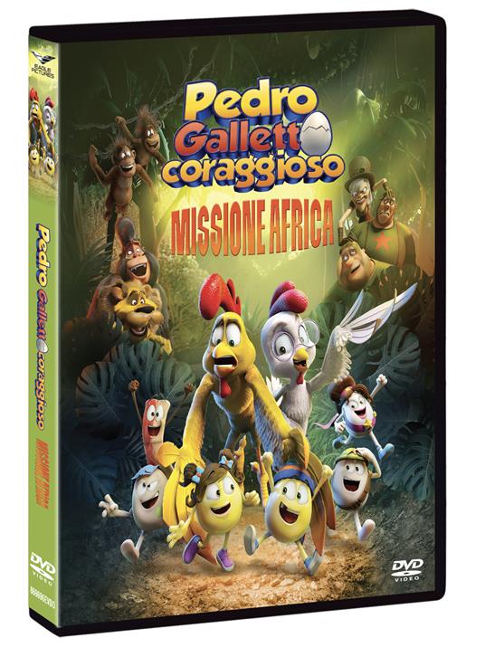 Pedro galletto coraggioso. Missione Africa (DVD) di Gabriel Riva Palacio Alatriste,Rodolfo Riva Palacio Alatriste - DVD