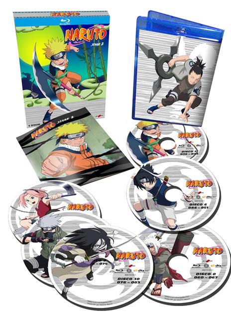 Naruto. Parte 2. Serie TV ita (6 Blu-ray) di Masashi Kishimoto - Blu-ray - 2