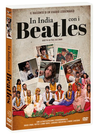 In India con i Beatles (DVD) di Paul Saltzman - DVD