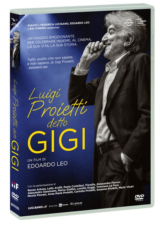Luigi Proietti detto Gigi (DVD) di Edoardo Leo - DVD