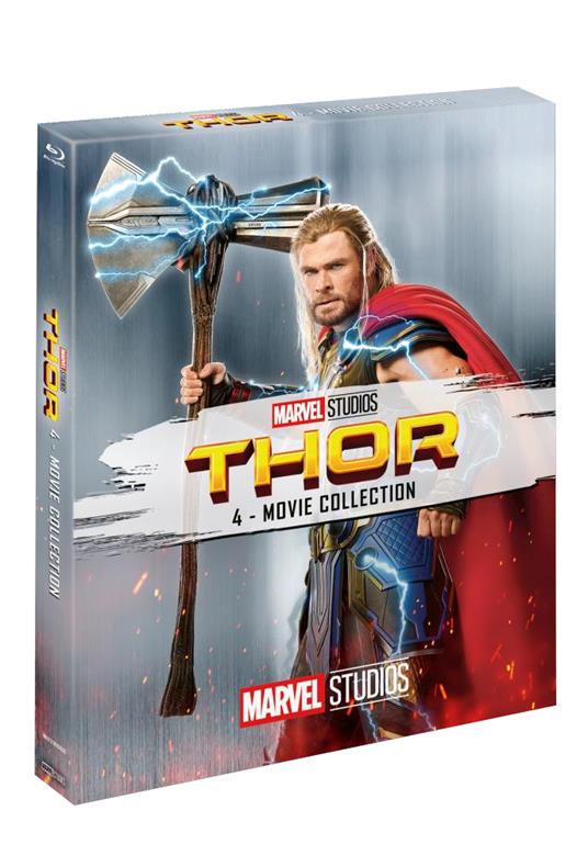 Cofanetto Thor. 4 Movie Collection (4 Blu-ray) di Kenneth Branagh,Anna Taylor,Taika Waititi