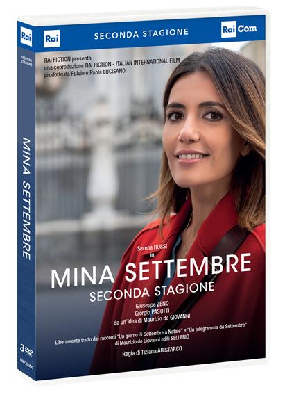 Mina Settembre. Seconda stagione. Serie TV ita (3 DVD) di Tiziana Aristarco - DVD