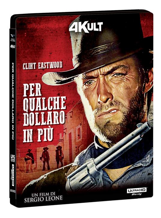 Per qualche dollaro in più (Blu-ray + Blu-ray Ultra HD 4K + DVD extra) di Sergio Leone - Blu-ray + Blu-ray Ultra HD 4K