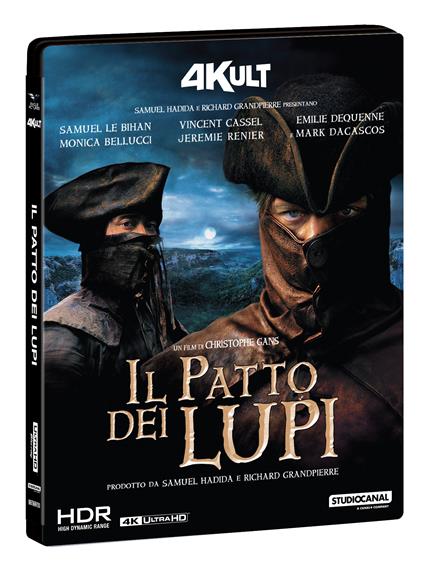 Il patto dei lupi (Blu-ray + Blu-ray Ultra HD 4K) di Christophe Gans - Blu-ray + Blu-ray Ultra HD 4K