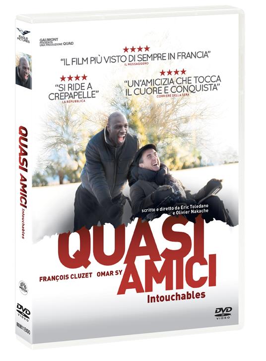 Quasi amici (DVD) di Eric Toledano,Olivier Nakache - DVD