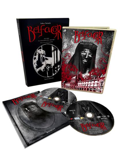 Belfagor ovvero il fantasma del Louvre. Serie completa. Serie TV ita (2 DVD + libro esclusivo Feltrinelli-IBS) di Claude Barma - DVD