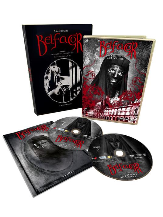 Belfagor ovvero il fantasma del Louvre. Serie completa. Serie TV ita (2 DVD + libro esclusivo Feltrinelli-IBS) di Claude Barma - DVD