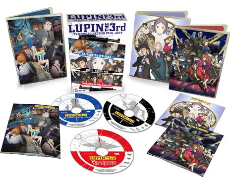Lupin III TV Movie Collection 2016-2019 (3 DVD) di Monkey Punch - DVD - 2