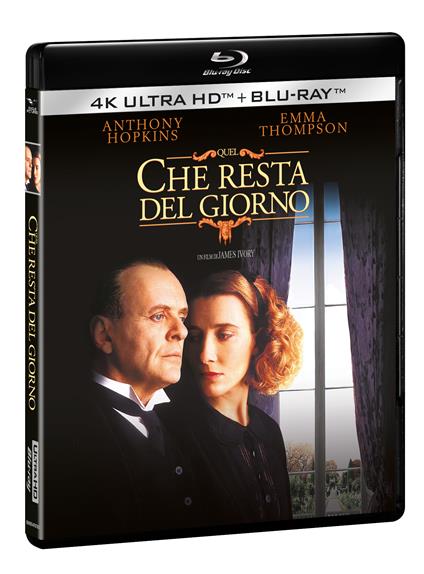 Quel che resta del giorno. 30° Anniversario (Blu-ray + Blu-ray Ultra HD 4K) di James Ivory - Blu-ray + Blu-ray Ultra HD 4K