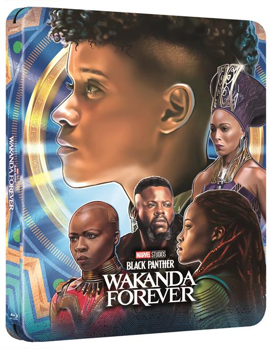 Black Panther. Wakanda Forever. Steelbook (Blu-ray + Blu-ray Ultra HD 4K + poster) di Ryan Coogler - Blu-ray + Blu-ray Ultra HD 4K - 2