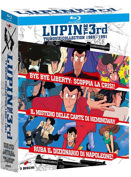 Lupin III. TV Movie Collection 1989-1991 (3 DVD) di Monkey Punch