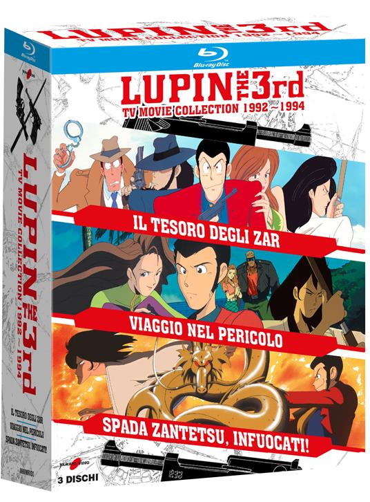 Lupin III. TV Movie Collection 1992 - 1994 (3 Blu-ray) di Monkey Punch
