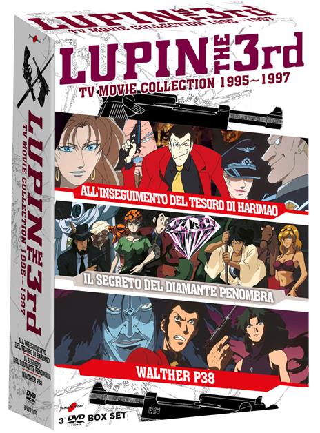 Lupin III. TV Movie Collection 1995-1997 (3 DVD) di Monkey Punch - DVD
