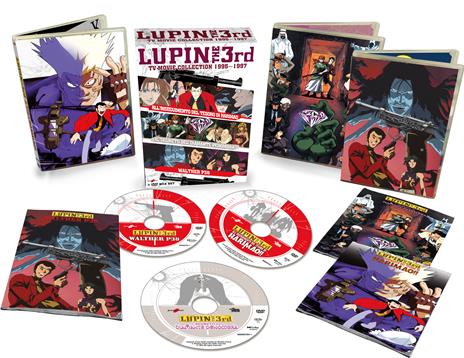 Lupin III. TV Movie Collection 1995-1997 (3 DVD) di Monkey Punch - DVD - 2