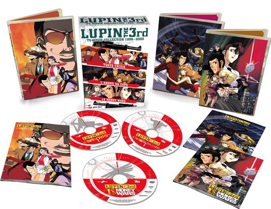 Lupin III TV Movie Collection 1998-2000 (3 DVD) di Monkey Punch - DVD - 2