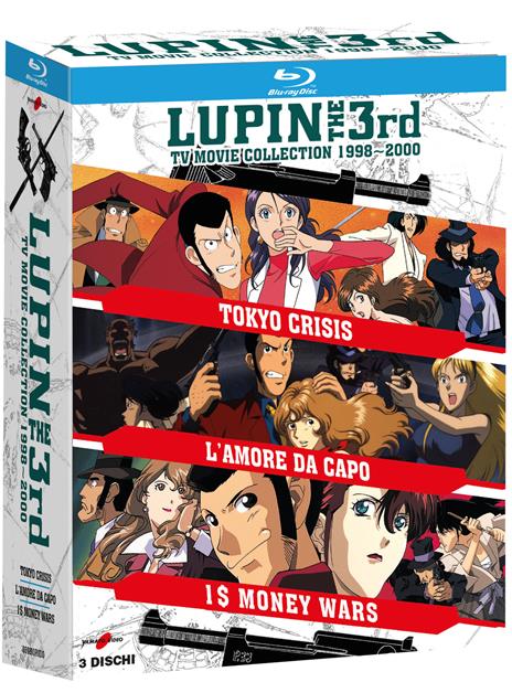 Lupin III TV Movie Collection 1998-2000 (3 Blu-ray) di Monkey Punch - Blu-ray