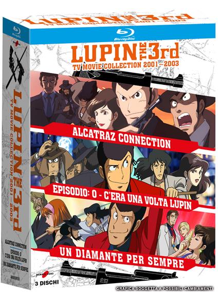 Lupin III - TV Movie Collection 2001 - 2003 - (3 Blu-ray) (Box 5) di Monkey Punch - Blu-ray