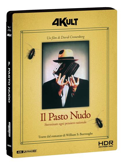 Il pasto nudo (Blu-ray + Blu-ray Ultra HD 4K) di David Cronenberg - Blu-ray + Blu-ray Ultra HD 4K