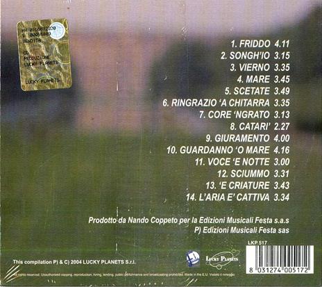 Songh'io - CD Audio di Enzo Gragnaniello - 2
