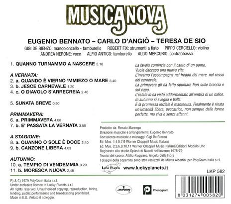 Quanno turnammo a nascere - CD Audio di Musicanova - 2