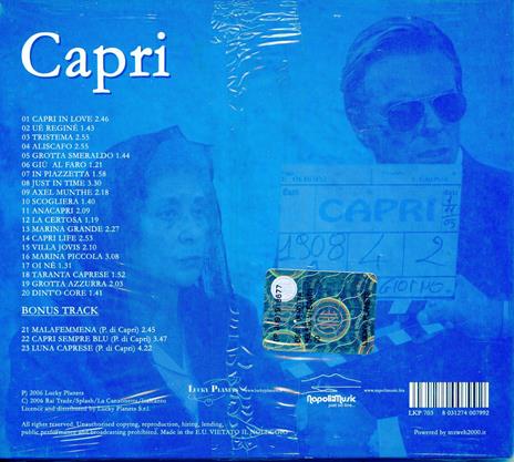 Capri (Colonna sonora) - CD Audio di Peppino Di Capri - 2
