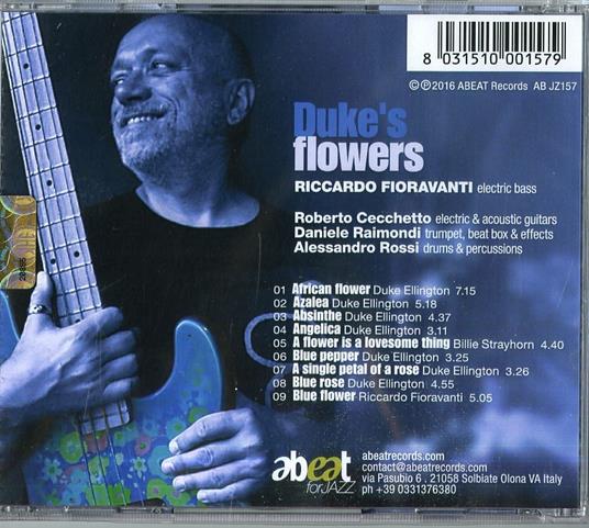 Duke's Flowers - CD Audio di Riccardo Fioravanti - 2