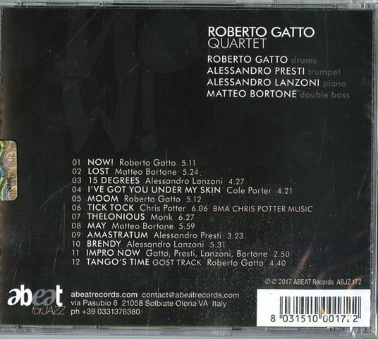 Now! - CD Audio di Roberto Gatto - 2