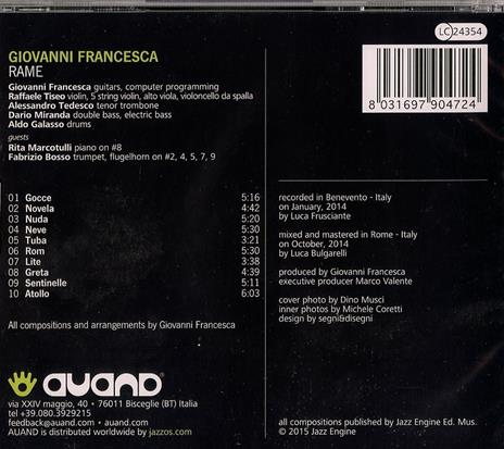 Rame - CD Audio di Giovanni Francesca - 2