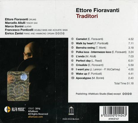 Traditori - CD Audio di Ettore Fioravanti - 2