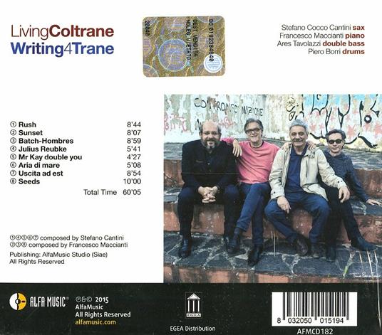 Writing 4 Trane - CD Audio di Living Coltrane - 2