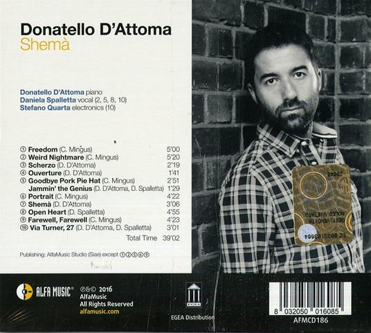 Shema' - CD Audio di Donatello D'Attoma - 2