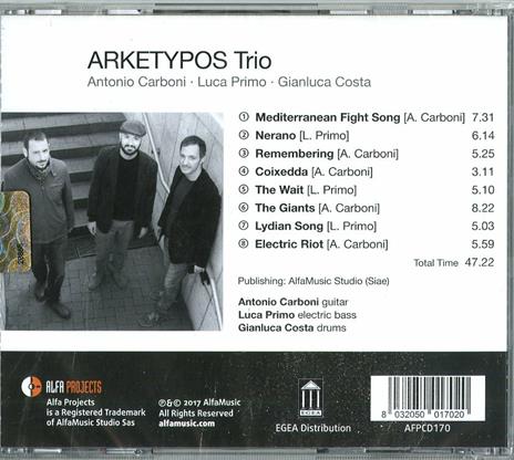 Arketypos - CD Audio di Arketypos Trio - 2