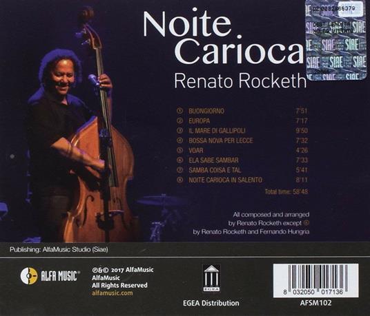 Noite carioca - CD Audio di Rocketh Renato - 2