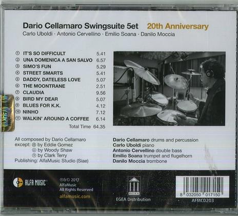 20th Anniversary - CD Audio di Dario Cellamaro - 2