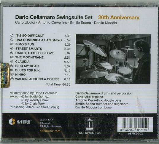 20th Anniversary - CD Audio di Dario Cellamaro - 2