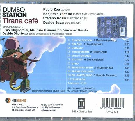 Tirana Cafe' - CD Audio di Dumbo Station - 2