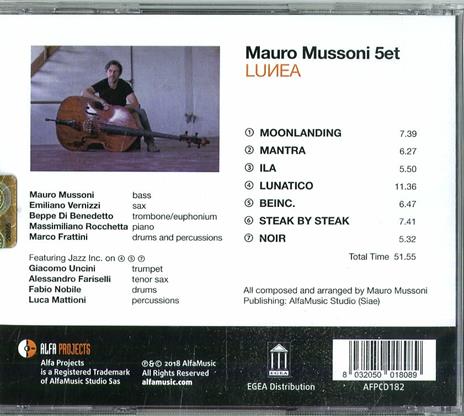 Lunea - CD Audio di Mauro Mussoni - 2
